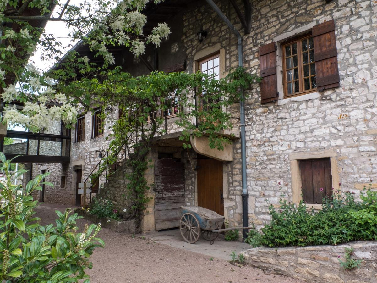 Logis Hotel Restaurant La Vieille Ferme, Macon Nord Sancé Eksteriør bilde